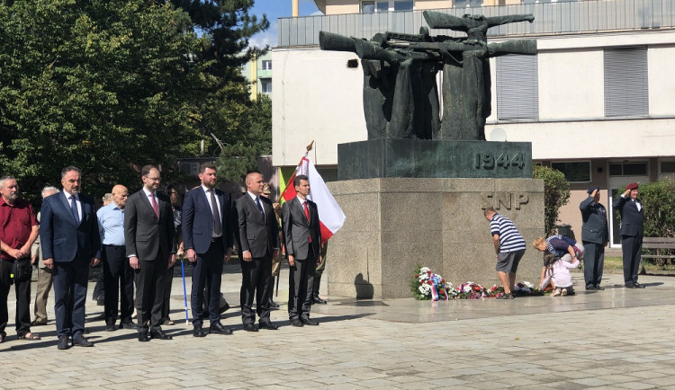 Výročí Slovenského národního povstání si připomněli i Brňané