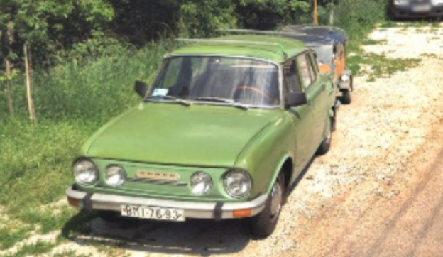 Ukradená Škoda 110L