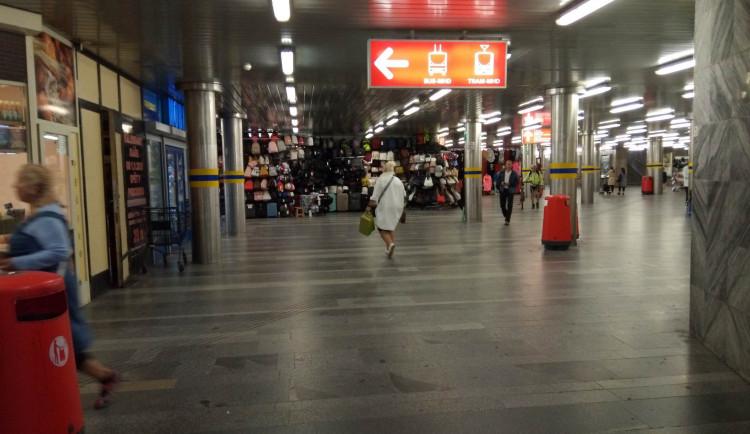 Podchod u hlavního nádraží