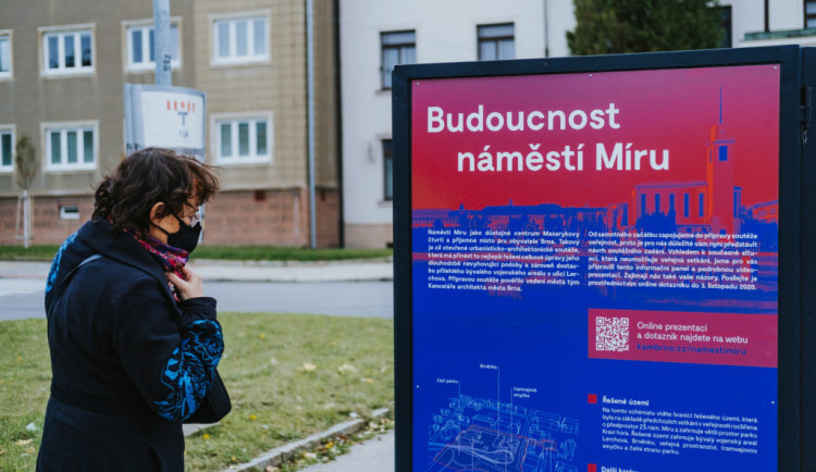 Náměstí Míru v Brně má projít rekonstrukcí, město chce zapojit občany. Týden na připomínky nestačí, zlobí se místní