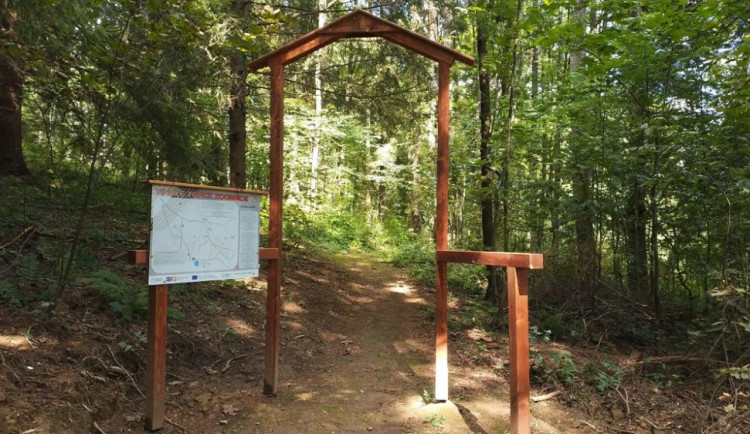 Ve Zdobnici je areál pro terénní cyklistiku. Vyšel na téměř pět milionů korun