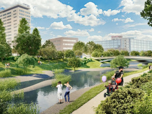 Brno bude mít konečně moderní náplavku. Město vypsalo výběrové řízení na stavbu nového nábřeží Svratky