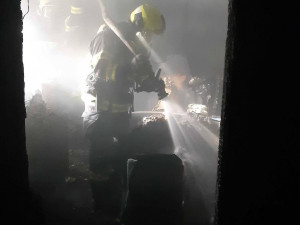 Při požáru na Znojemsku zemřel senior