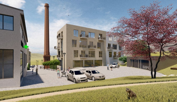 Moderní centrum, zdravotní středisko i nové byty. Hrádek zveřejnil vizualizaci Benaru