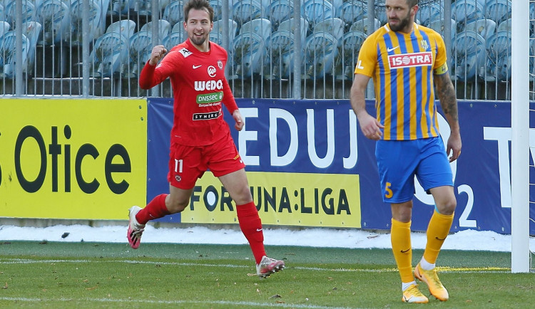 Bude se Adam Fousek radovat z gólů i proti Bohemians?