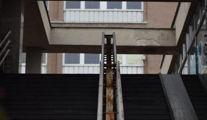 Prostory nákupního domu Vysočina. Foto: Jitka Koudelová