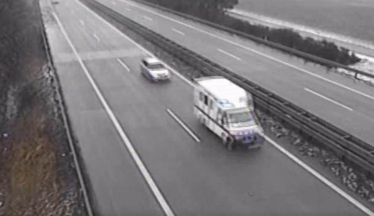 Záběry z videa KŘP Jihomoravského kraje