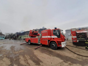 V Moravském Písku vyhořela administrativní budova, škoda je v mil. Kč