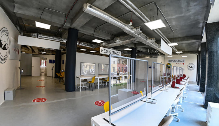 Nové očkovací centrum v Bohémě je hotové