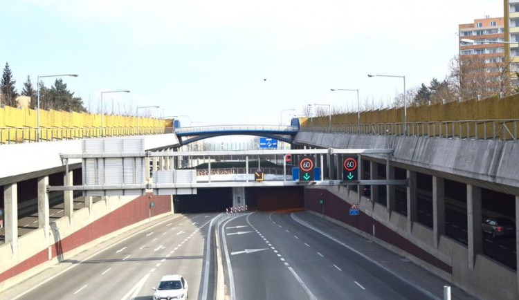 Údržba uzavře o víkendu Královopolský tunel