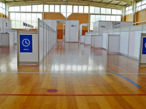 Vyškovské očkovací centrum se přesouvá do sportovní haly