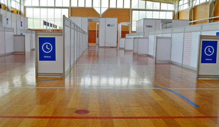 Prostory sportovní haly poslouží jako velkokapacitní očkovací centrum