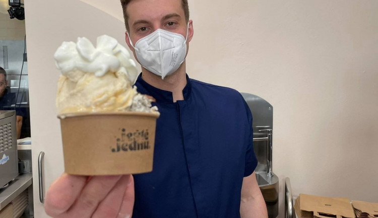 Učil se od italských mistrů v Bologni, dnes v Brně nabízí netradiční zmrzlinu