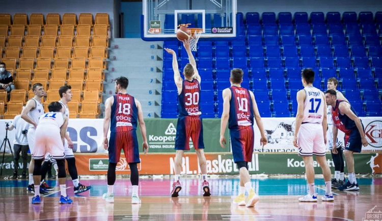 Basketbalisté Brna se v play-off naposledy utkají s USK Praha