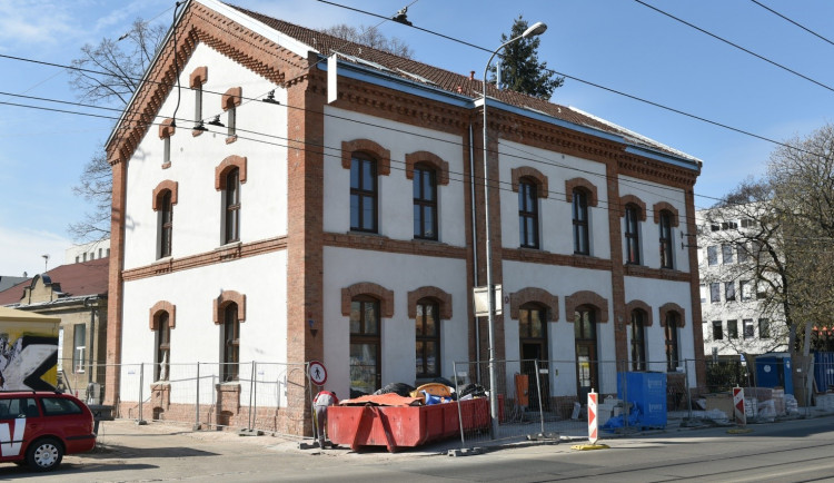 Budova historické celnice v Křenové ulici po rekonstrukci