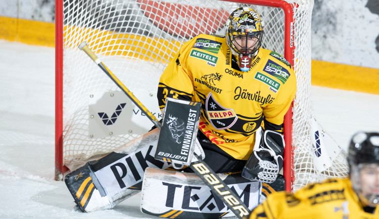 Matej Tomek v dresu Saipa Lappeenranta