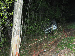 Tragická nehoda na Brněnsku. Mladý řidič nepřežil náraz do stromu