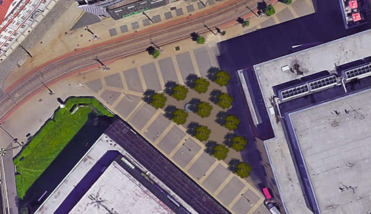 Zelenější centrum Liberce. Před kulturákem vysadí dvanáct platanů