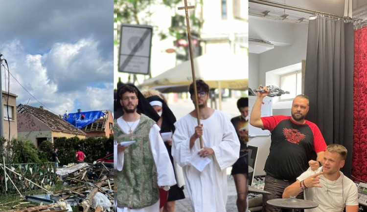 ČERVEN 2021: Řádění tornáda,  feministicko-katoličtí aktivisté a Morčata na útěku