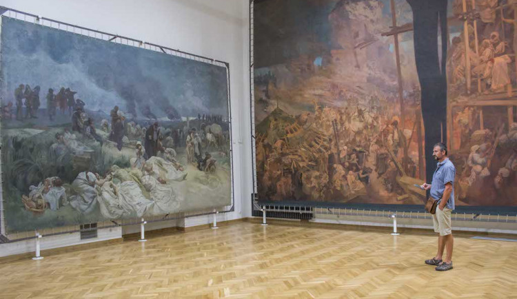 V Moravském Krumlově je zpět Slovanská epopej, výstava začne v polovině prázdnin