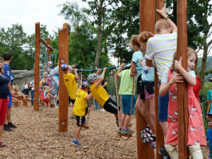 Nová lanová dráha.