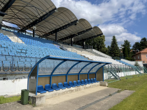 Do Drnovic se vrací profi fotbal, Vyškov se na slavném stadionu touží zachránit