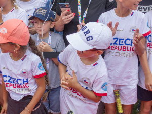 Vítej zlatá Báro. Olympijskou vítězku Krejčíkovou vítaly v Brně stovky fanoušků