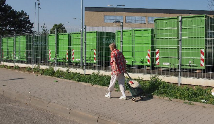 Sběrné středisko odpadu, Židenice, pneumatiky