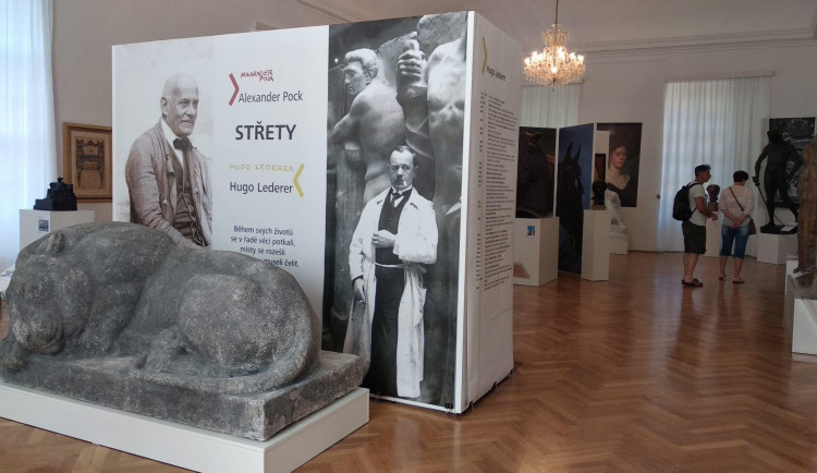 Muzeum vystavuje tvorbu dvou umělců, kteří se narodili před 150 lety