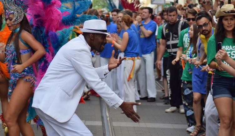 Na snímku kulturní akce Brazil fest