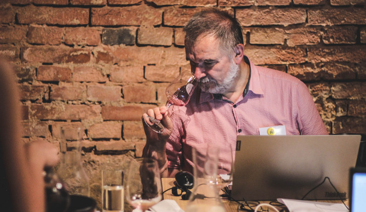 Miroslav Musil, degustátor.