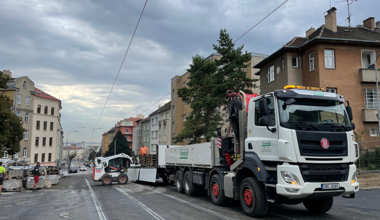 Tramvaje se znovu vrac v pondělí na Lesnickou
