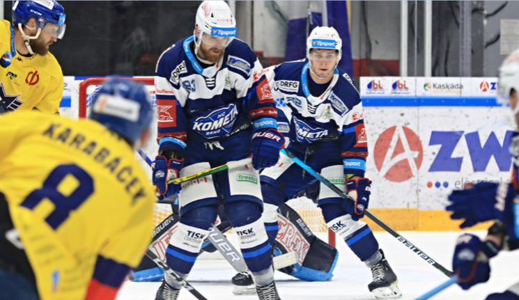 Zápas brněnské Komety a Madeta Motor České Budějovice.