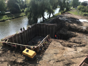 Stavbaři v Brně dokončili demolice na Tomkově náměstí, kde staví městský okruh