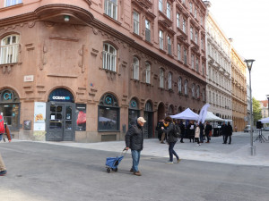 Pohled do ulice Solniční.