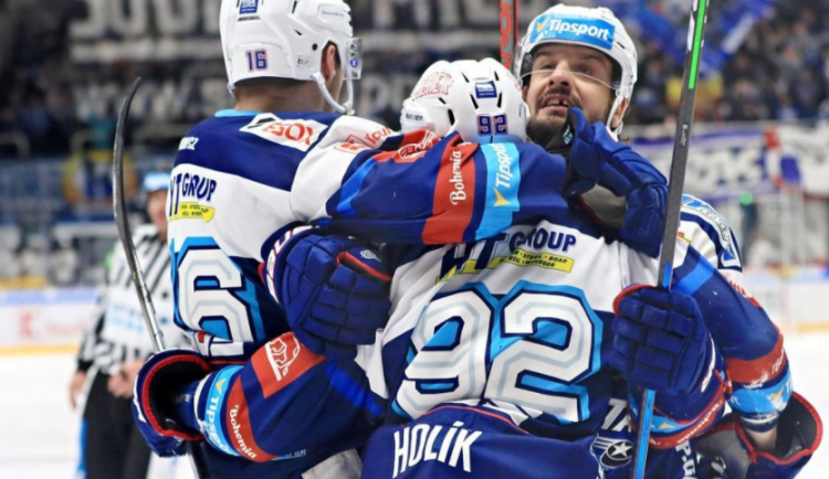 Hokejisté Brna po dvou porážkách zabrali a jasně porazili Mladou Boleslav