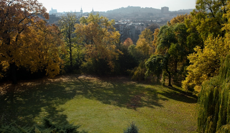 Zahrada vily Tugendhat.