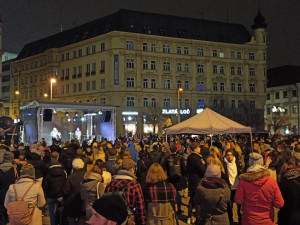 Brňané si připomněli listopadové události.