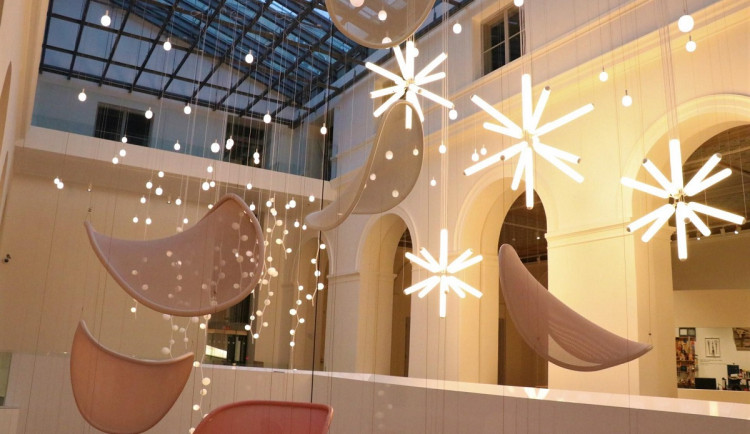 Interiér Uměleckoprůmyslového muzzea