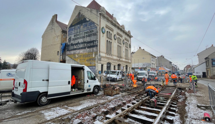 V Brně začne kvůli stavbě městského okruhu další uzavírka