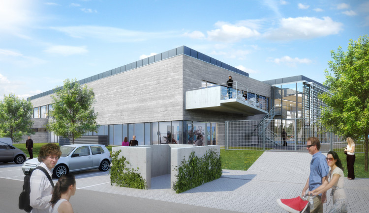 Podoba nové plovárny ve Znojmě