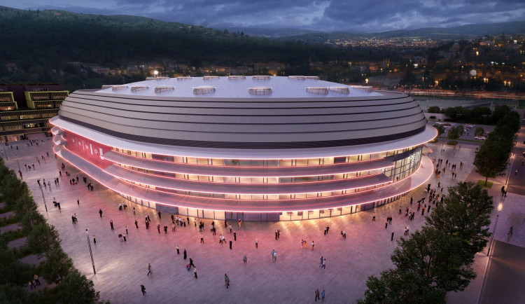 Brno má na papíře hotovou novou arénu, představilo finální vizualizace
