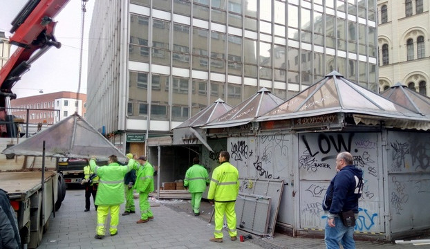 Ke krajskému soudu znovu zamíří případ odstranění stánků na Pohořelci v Brně 