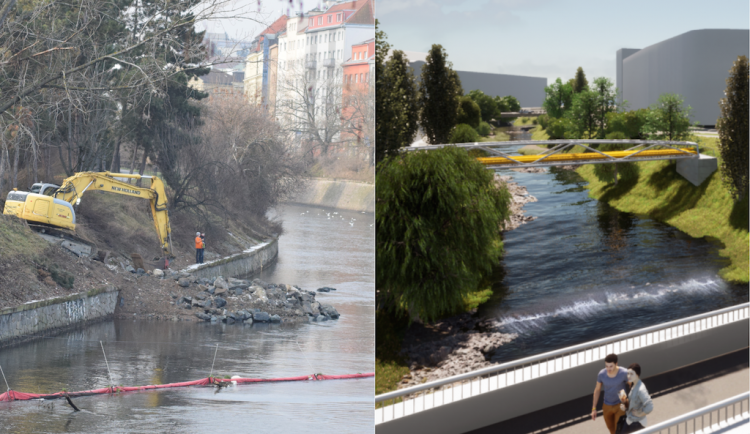 Brno se pustilo do budování vytoužené náplavky