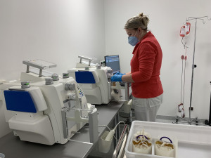 Brněnská nemocnice má nové transfuzní oddělení. Ušetří miliony korun