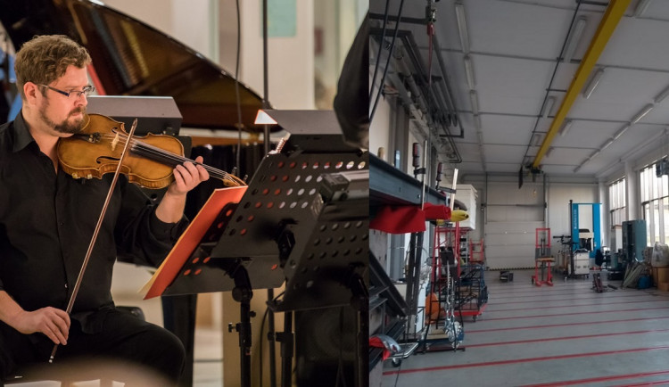 Brno Contemporary Orchestra. Zkušebna FSI VUT.