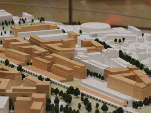 Brno přivezlo od obchoďáku 3D model vysněného vlakového nádraží