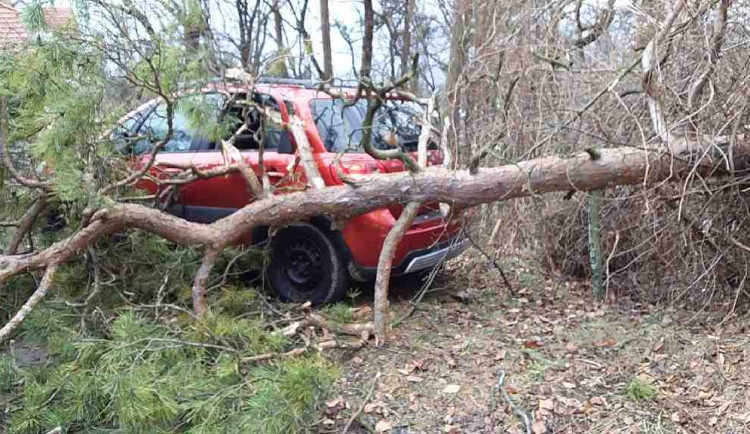 Včerejší zásah hasičů.