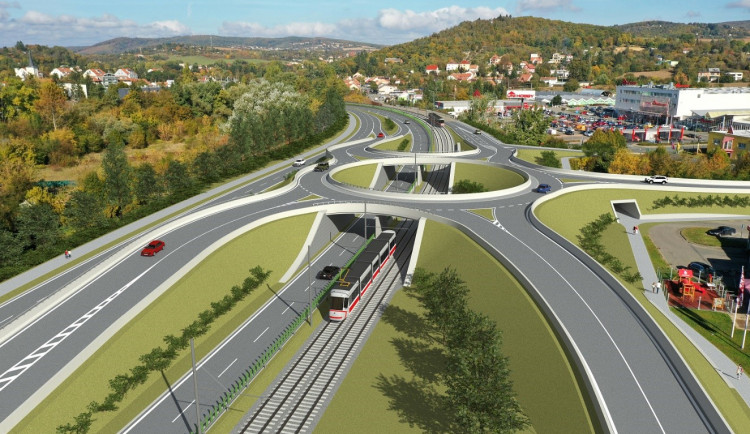 Brno chce skoncovat s dopravním špuntem v Bystrci
