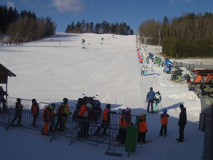 Podmínky pro lyžování v areálech na jihu Moravy jsou stále výborné
